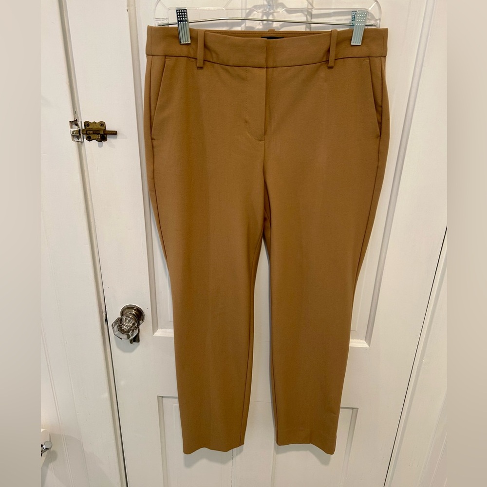 J. Crew Women's Straight Leg Pants in Tan